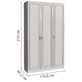 Шкаф трехдверный Melania 01