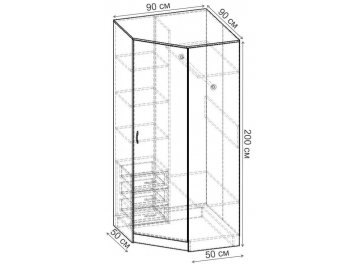Шкаф Alisa-2 ШРУ.005.900-01