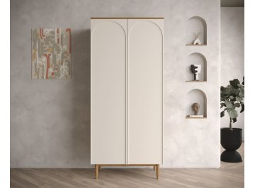 Распашной шкаф Арка (Arka) AR13 Бежево-коричневый