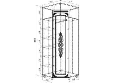 Шкаф Ассоль