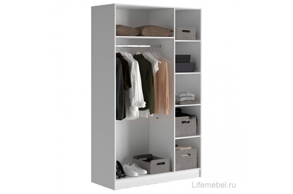 Шкаф Бостон 120 белый