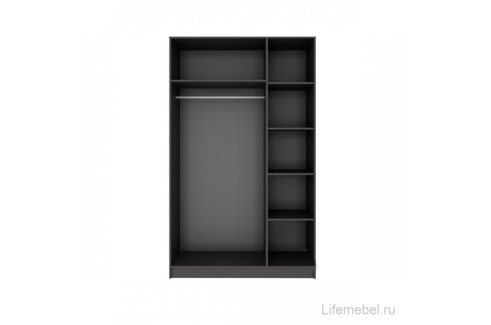 Шкаф Бостон 120 графит ЛДСП