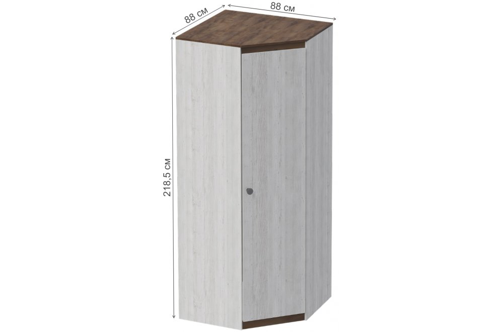 Шкаф Даллас дуб винтерберг / таксония