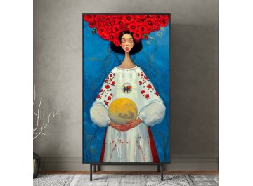 Распашной шкаф Эмерсон (Emerson) EM091/Art15 черный