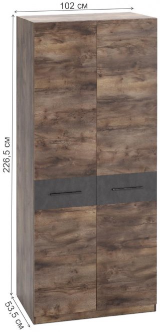 Шкаф Глазго таксония / металл бруклин