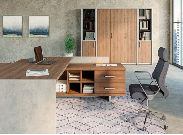 Шкаф для одежды Комплект №6 дуб чарльстон / бетон чикаго