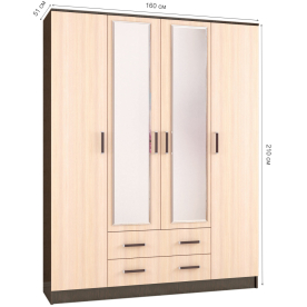 Шкаф Лагуна 1,6