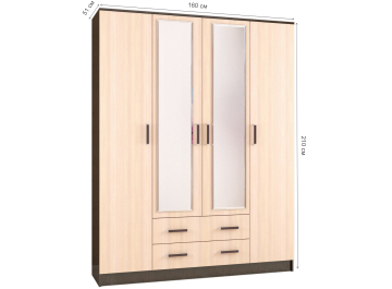 Шкаф Лагуна 1,6