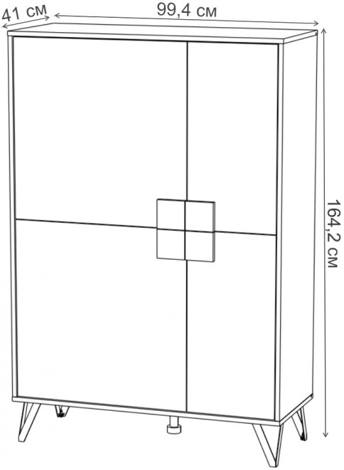 Шкаф Макао 4101.М1