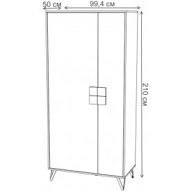 Шкаф Макао 4102.М1