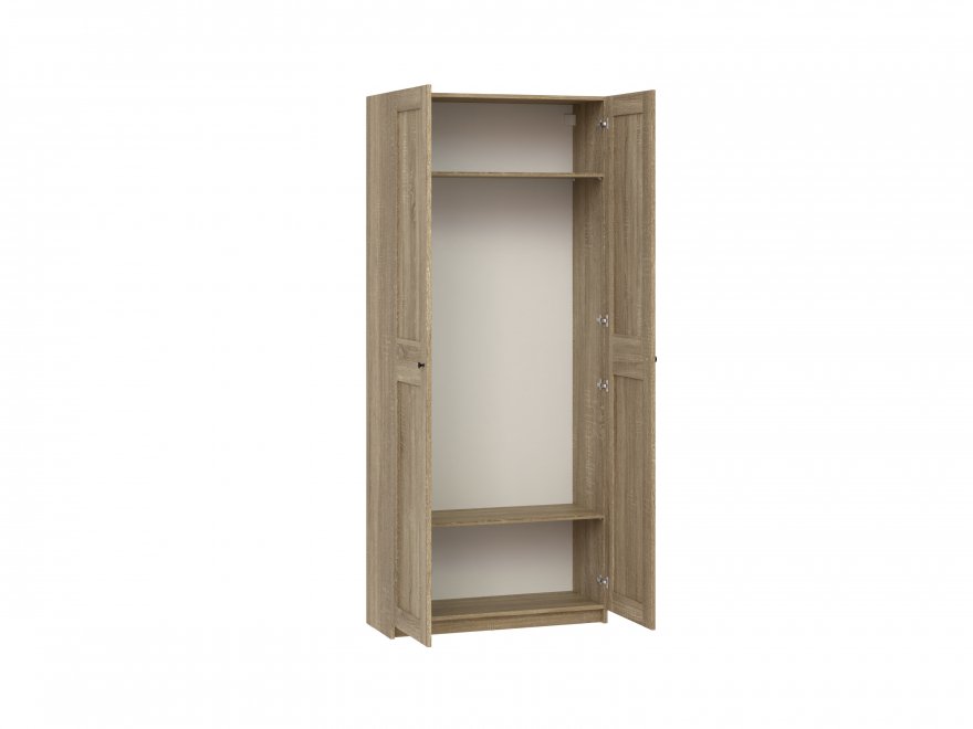 Шкаф Макс двухдстворчатый дуб сонома