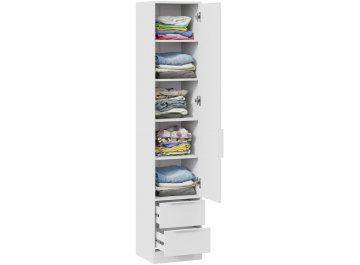 Шкаф-пенал Марли белый