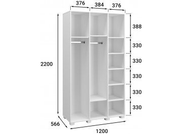 Шкаф Монблан