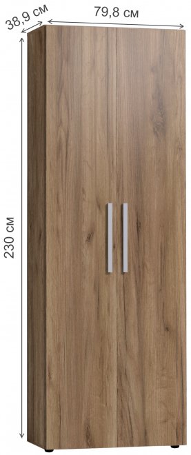 Шкаф Nature 92 дуб табачный craft