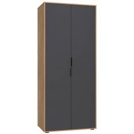 Шкаф Оптима ОП-01 дуб крафт золотой / графит