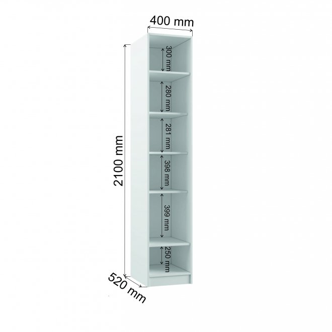 Шкаф Мадера ДМ ЛДСП сонома