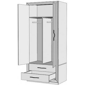 Шкаф Пл-95/60 К