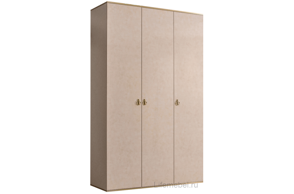 Шкаф Rimini РМШ2/3 латте / золото