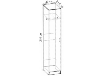 Шкаф Рио-1.6 ШР.038.400-01