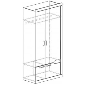 Шкаф Ронда №318