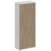 белый / дуб темный