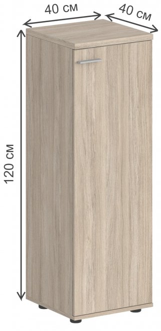 Шкаф SG.814 правый дуб светлый