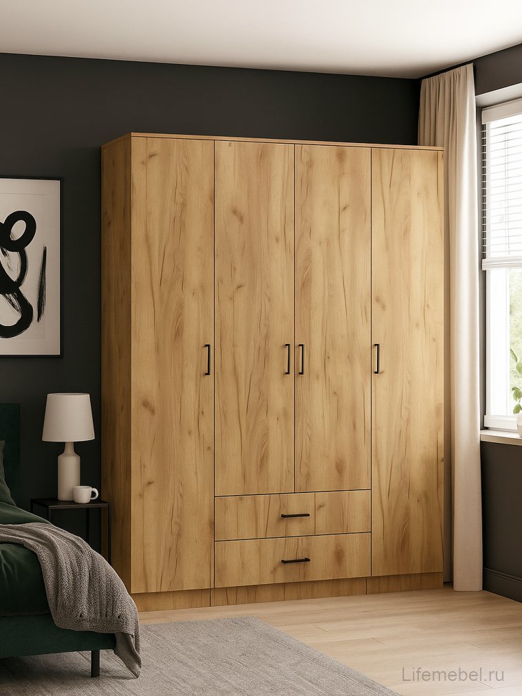 Шкаф Валетта дуб золотой