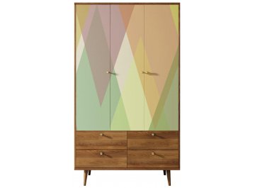 Комод Воаб орех / принт 16