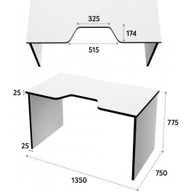 Компьютерный стол Офис