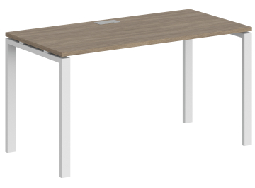 Компьютерный стол SG.204 дуб темный / белый