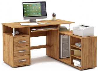 Компьютерный стол Амбер-12К