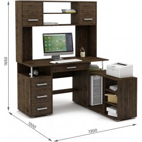 Компьютерный стол Амбер-24Я