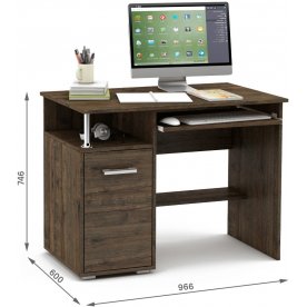 Компьютерный стол Амбер-2К