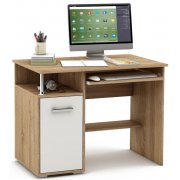 дуб сонома / белый