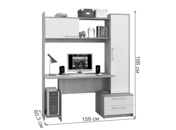 Компьютерный стол Денвер 12