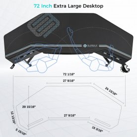 Компьютерный стол Eureka AED-E70B-V4