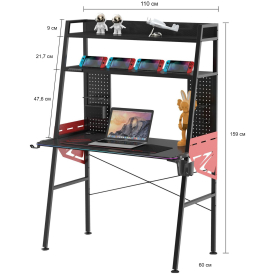 Компьютерный стол Eureka ERK-MGD-02