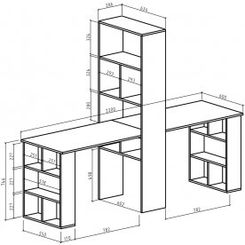 Компьютерный стол Феликс-455