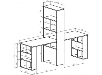 Компьютерный стол Фенкес 455