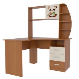 Компьютерный стол Галерея 1200 угловой (с радиусной надстройкой)