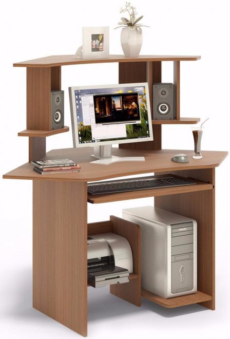 Компьютерный стол КСТ-02+КН-02