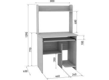 Компьютерный стол СК-01Н
