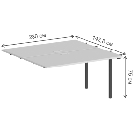 Приставка для письменного стола SG.215