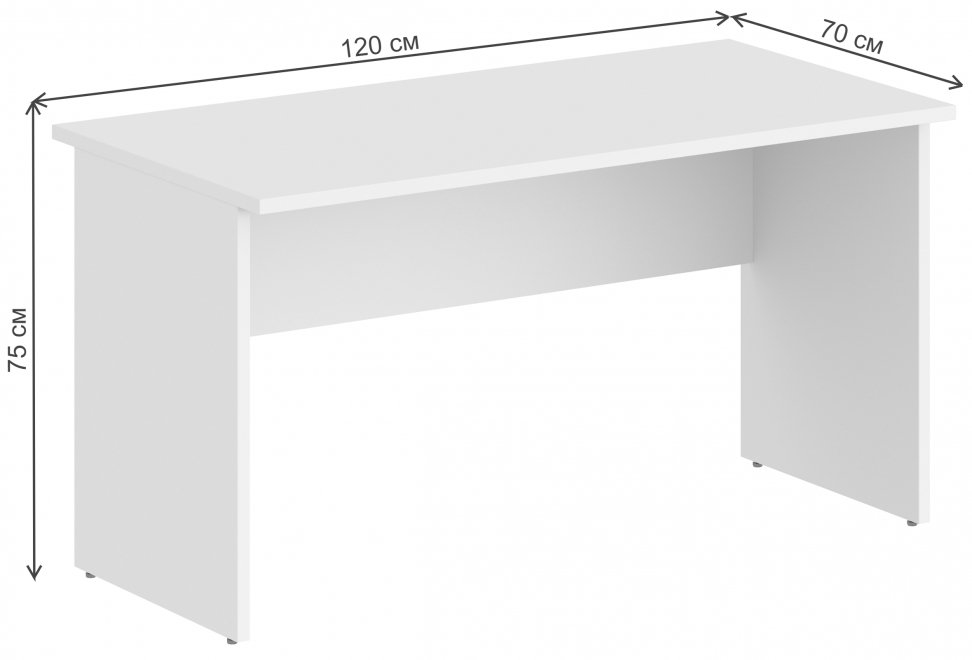 Компьютерный стол SG.404 белый