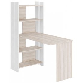 Компьютерный стол со стеллажом СТЛ-ОВ и столешницей 130Прям без тумбы