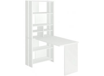 Компьютерный стол со стеллажом СТЛ-ОВХ и столешницей 130Прям без тумбы