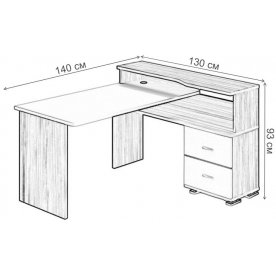 Компьютерный стол СР-620/140
