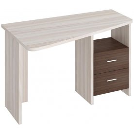 Письменный стол Домино Lite СКЛ-Трап120 КШ-Ч левый