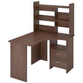 Письменный стол Домино Lite СКЛ-Угл120+НКЛ-100 Ш-Ч правый