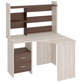 Письменный стол Домино Lite СКЛ-Угл120+НКЛ-120 КШ-Ч правый